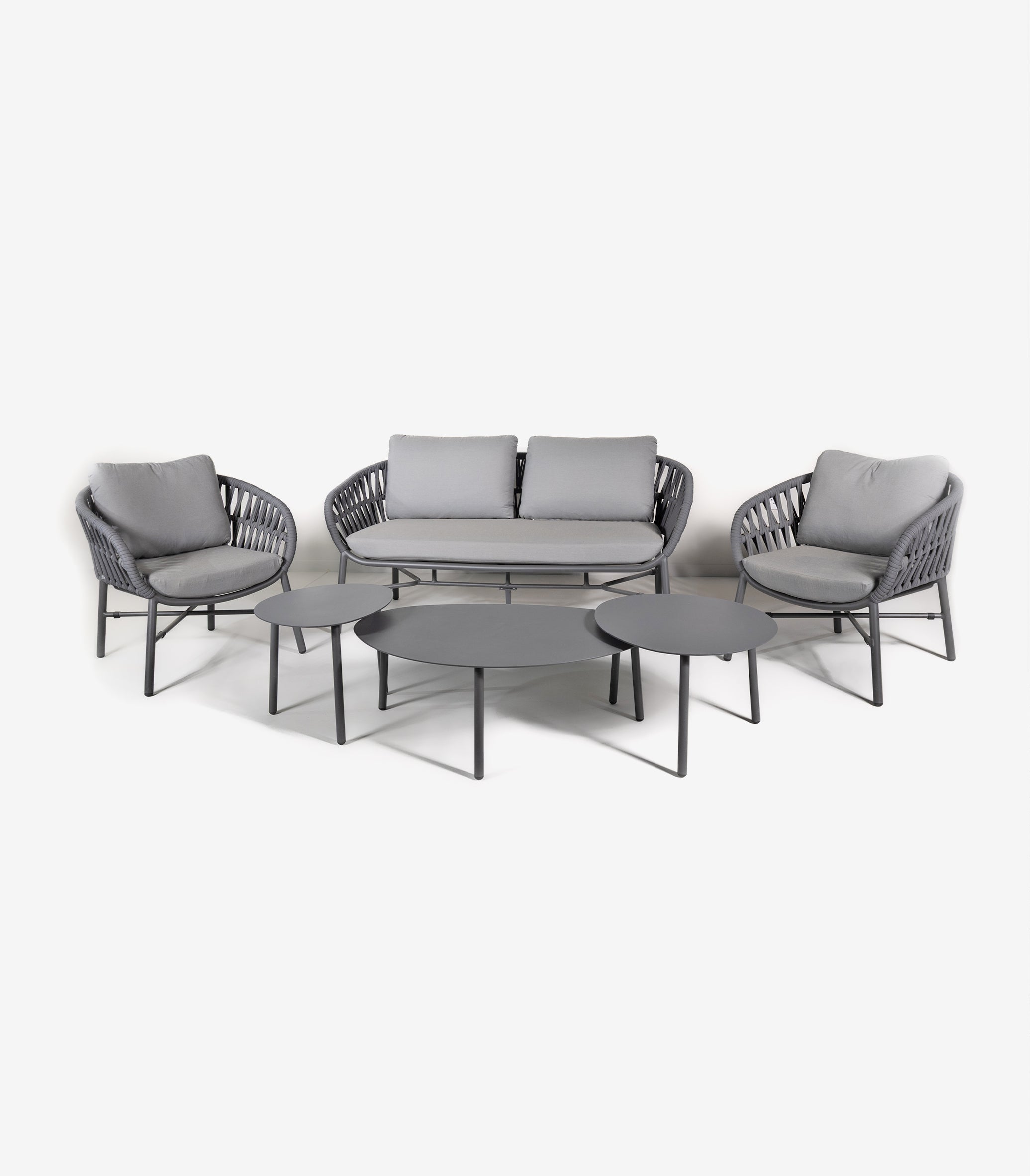 DROP Sofa Set in Anthracite