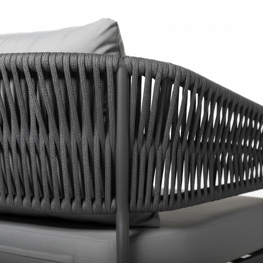 PORTOFINO Sofa Set in Anthracite