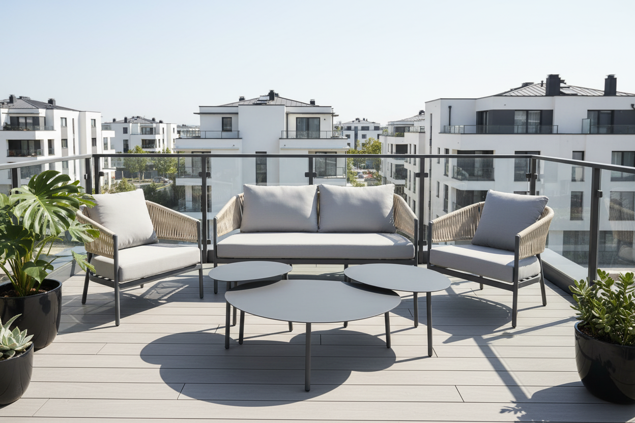 PORTOFINO Sofa Set in Beige