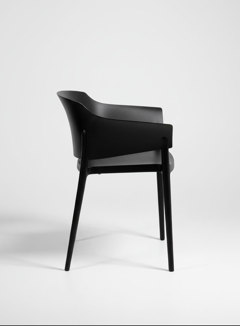 LEAF Black Armchair