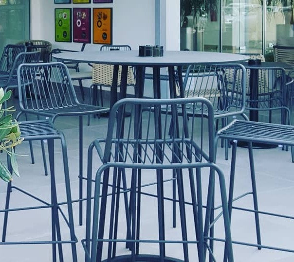 PALMA Stool in Anthracite