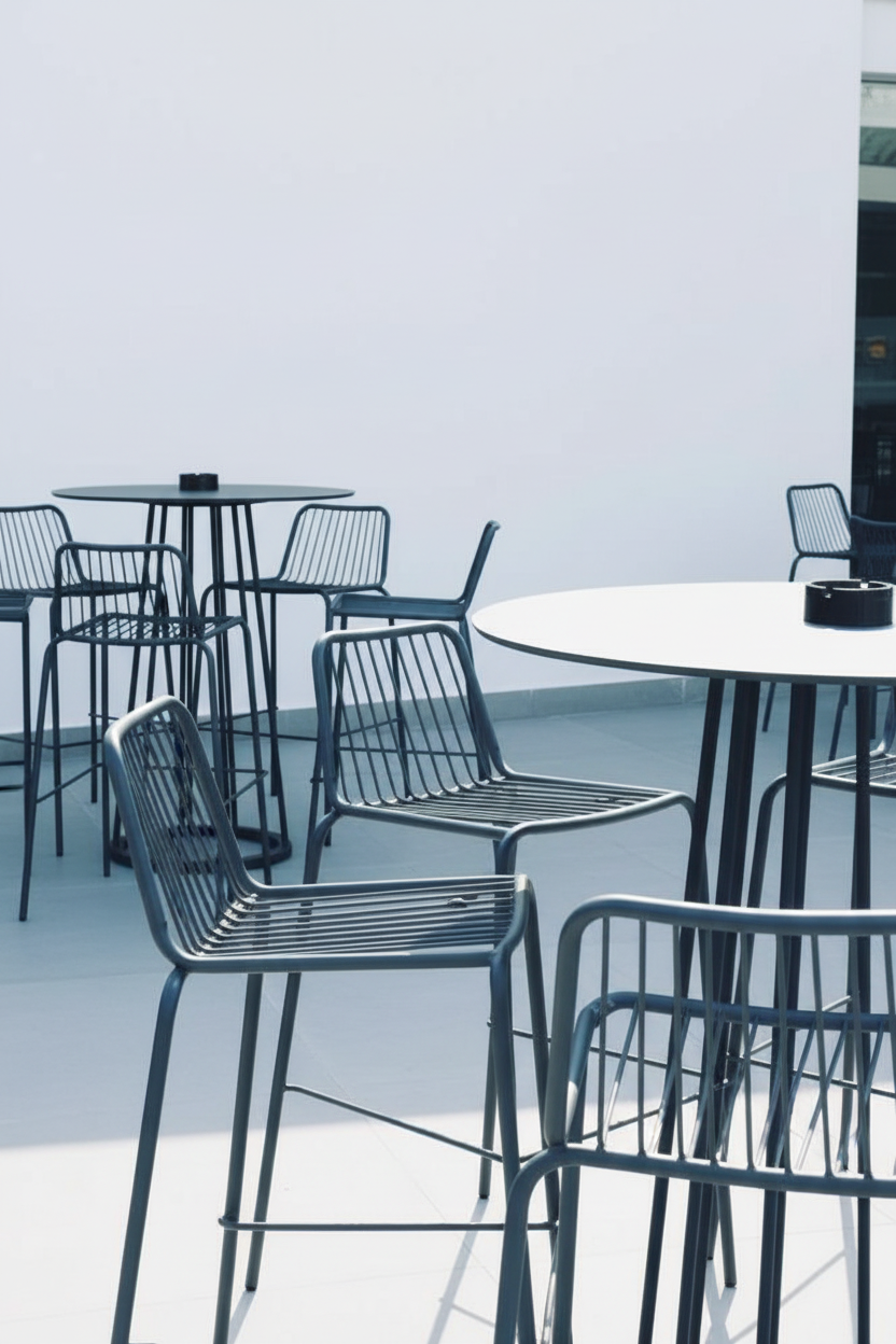 PALMA Stool in Anthracite