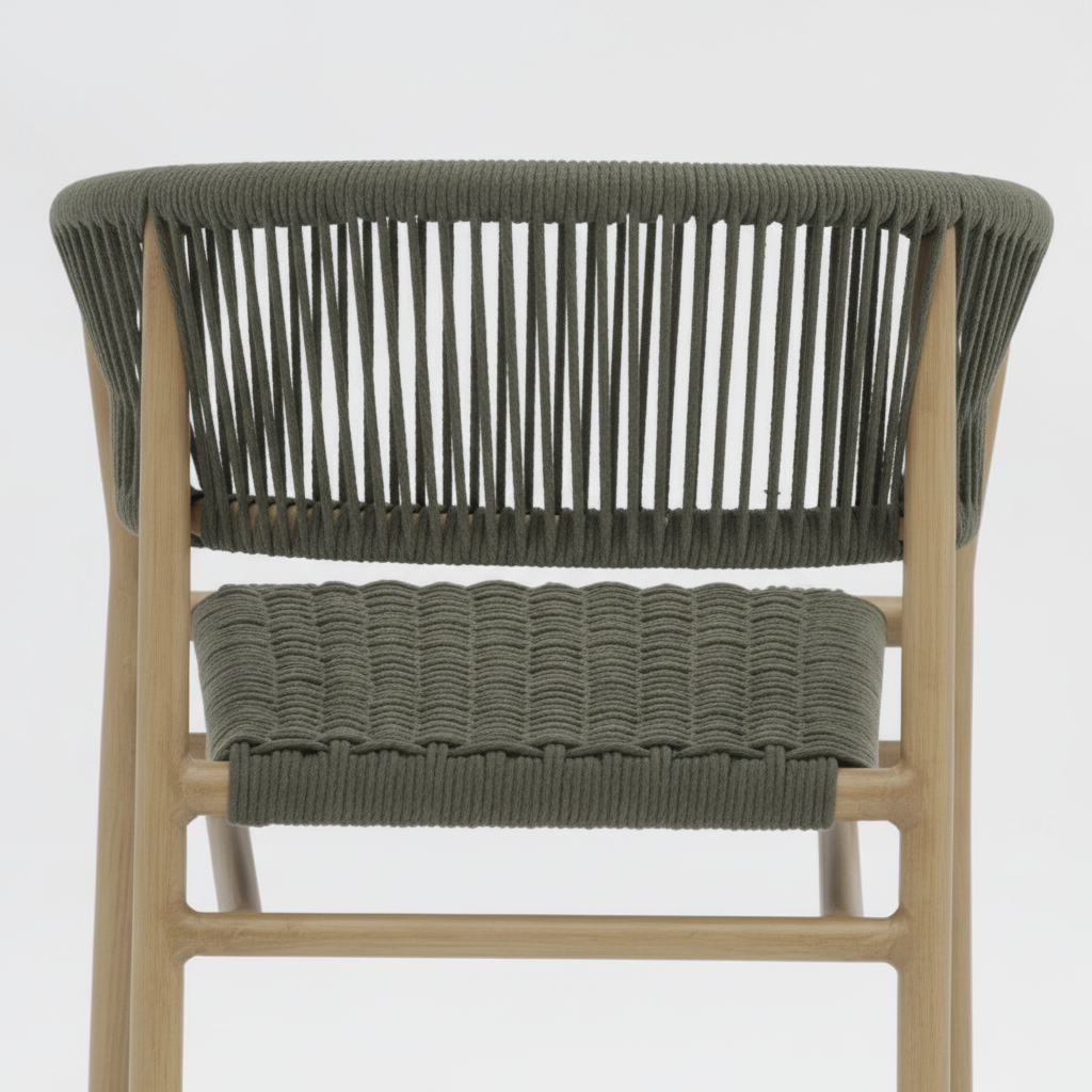 KONYA Aluminium Armchair in Green