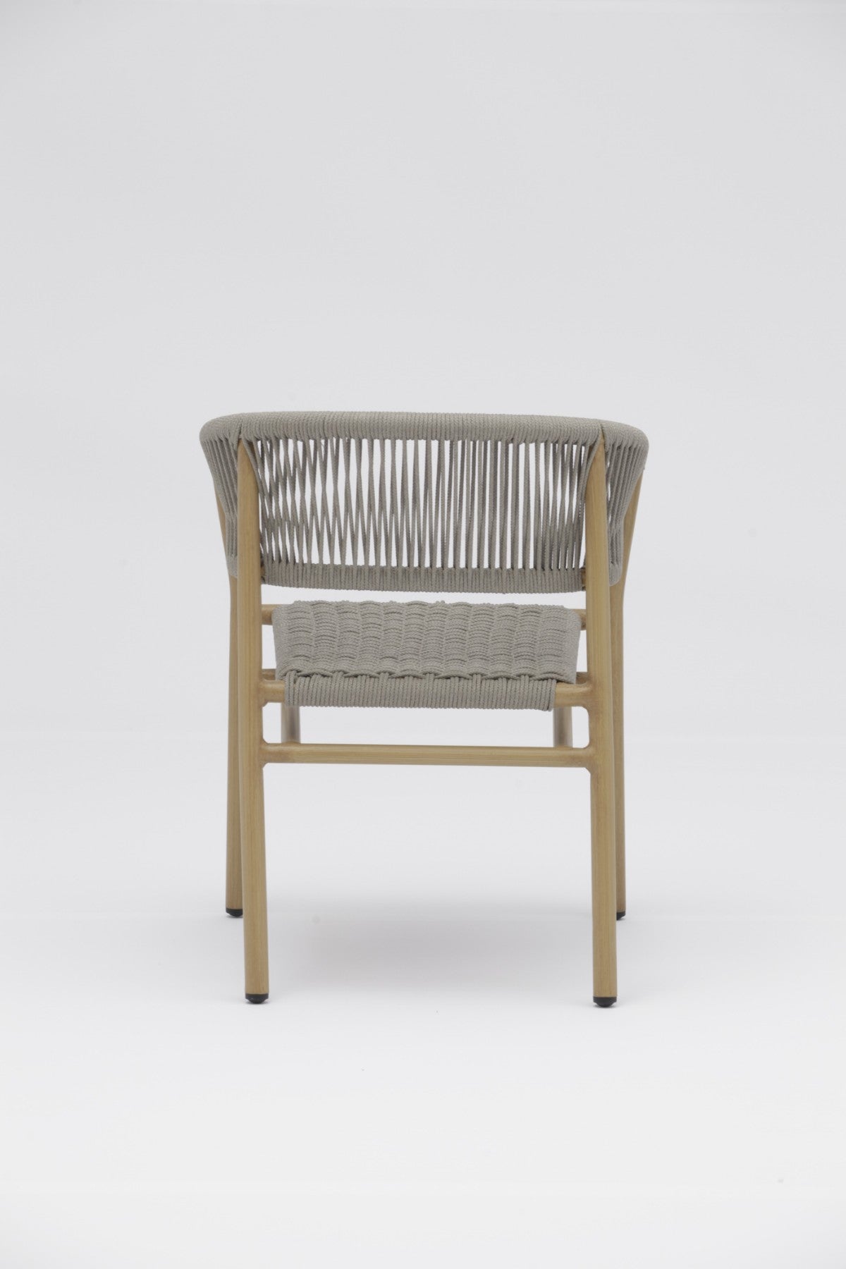 KONYA Aluminium Armchair in Grey
