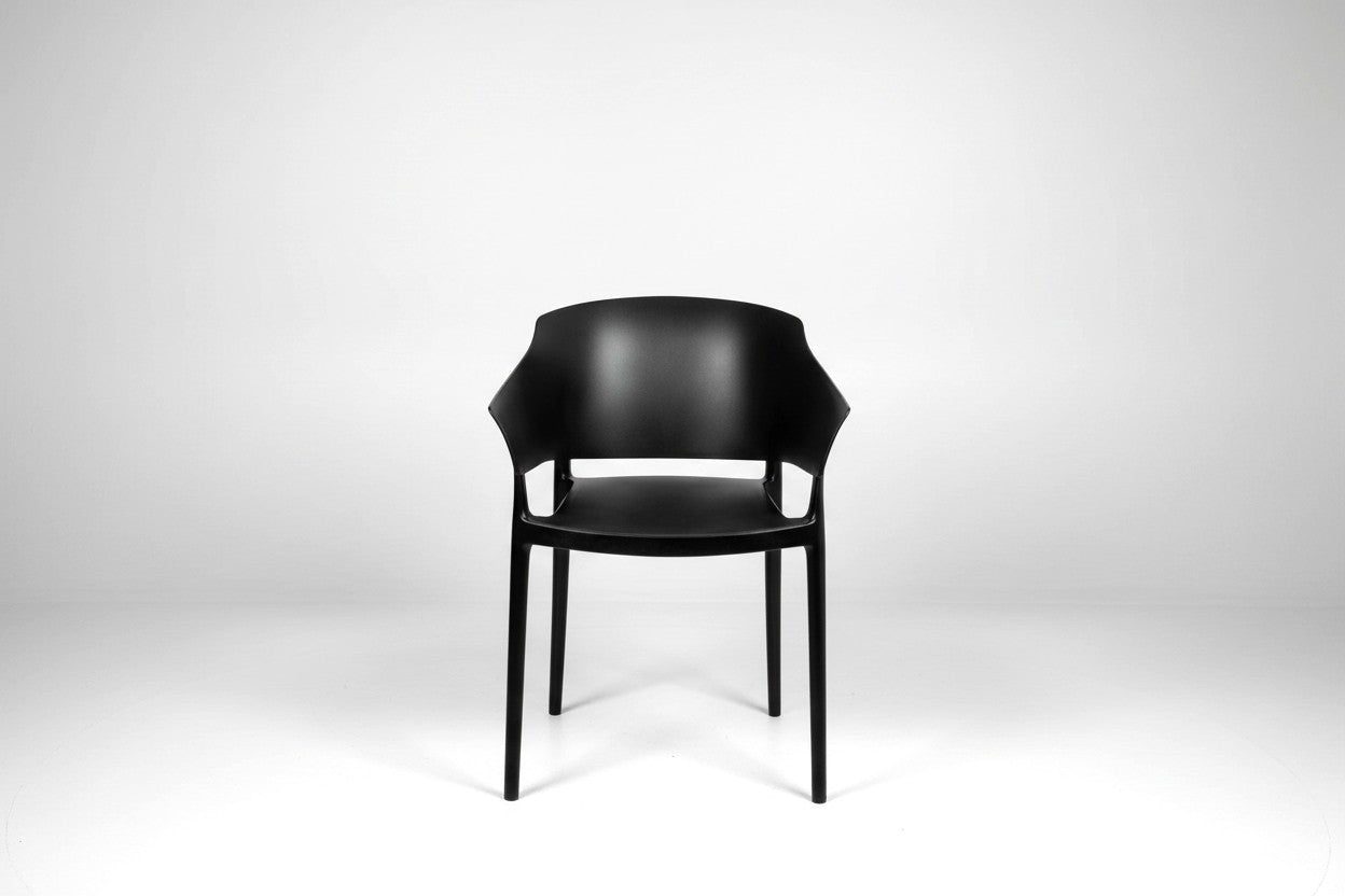 LEAF Black Armchair