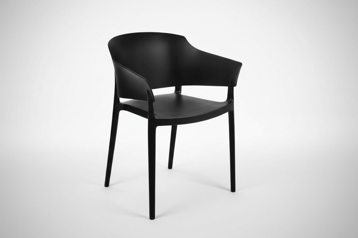 LEAF Black Armchair