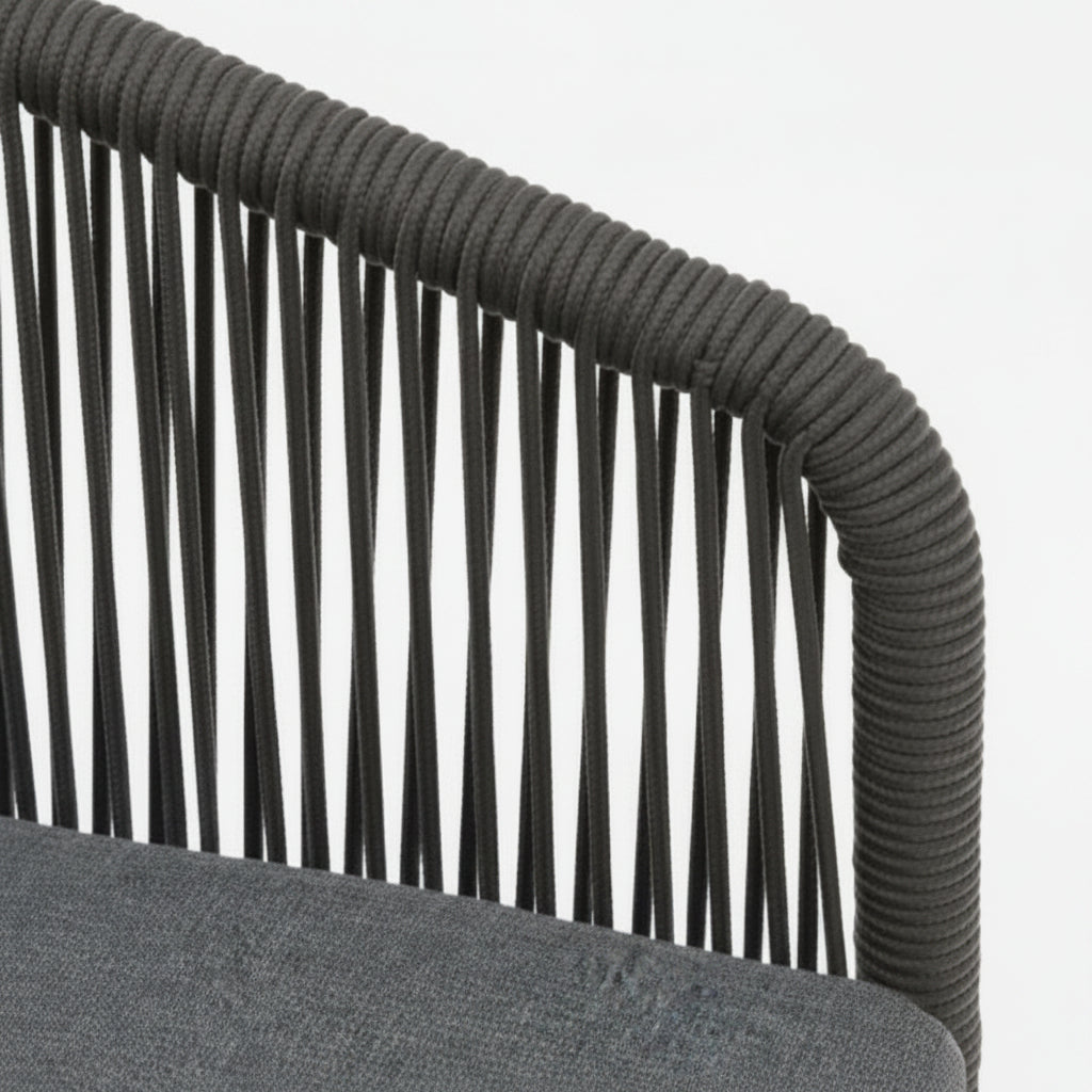 ECCO Black Rope Armchair