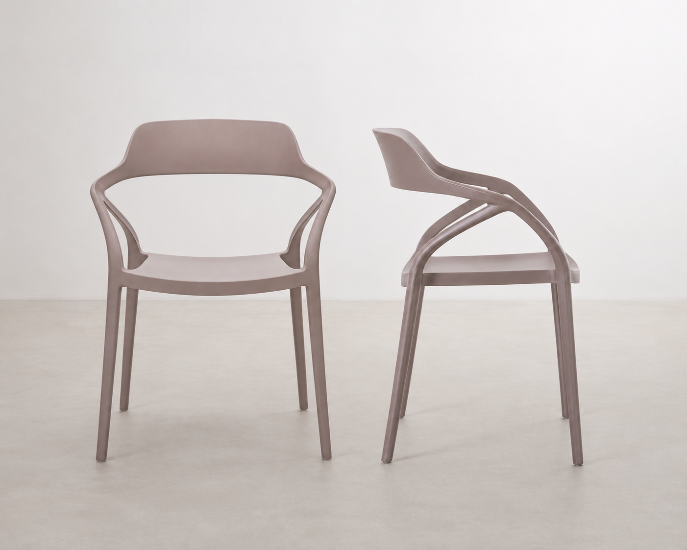 CHOCO Chair in Mild Grey
