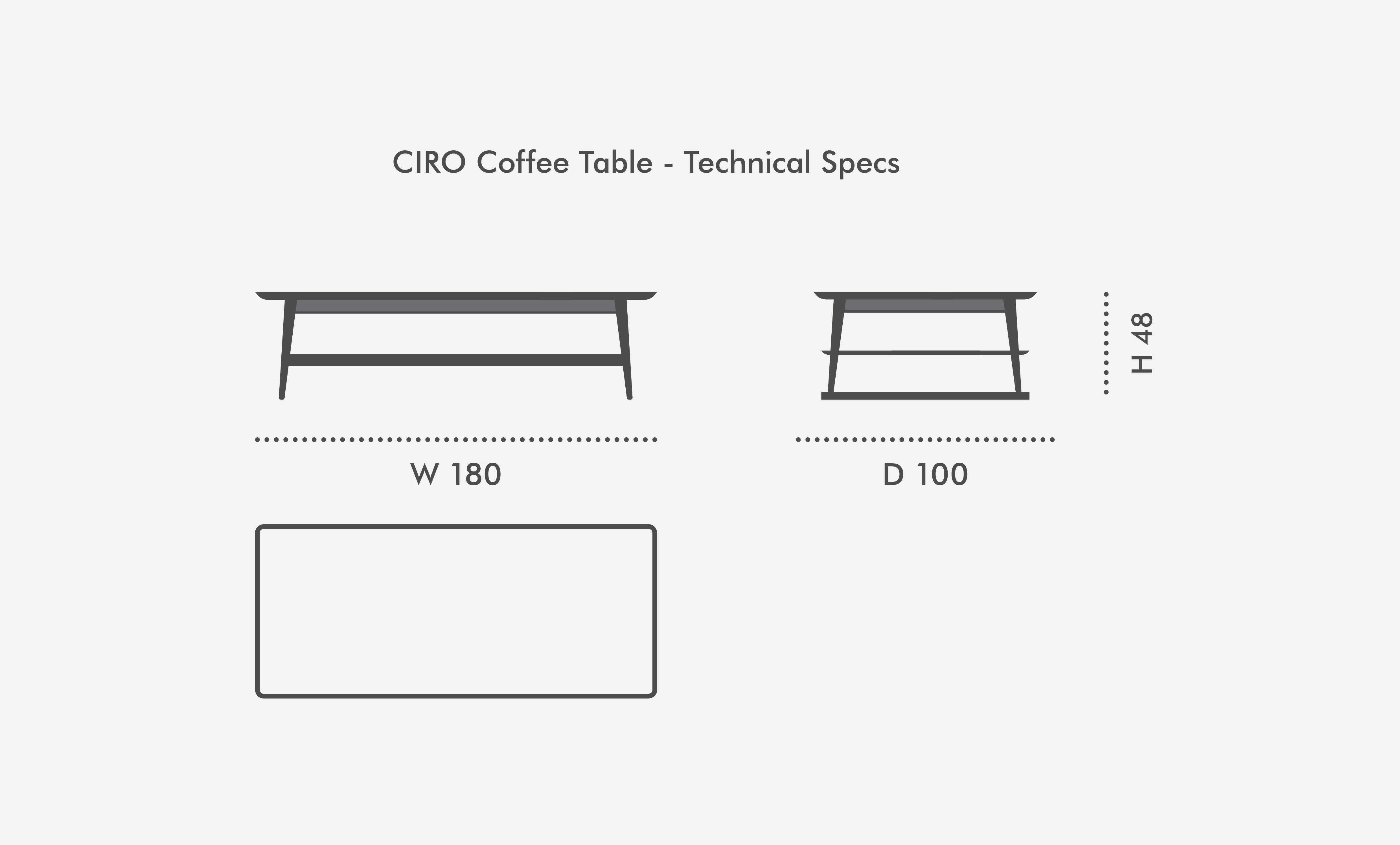 CIRO Coffee Table