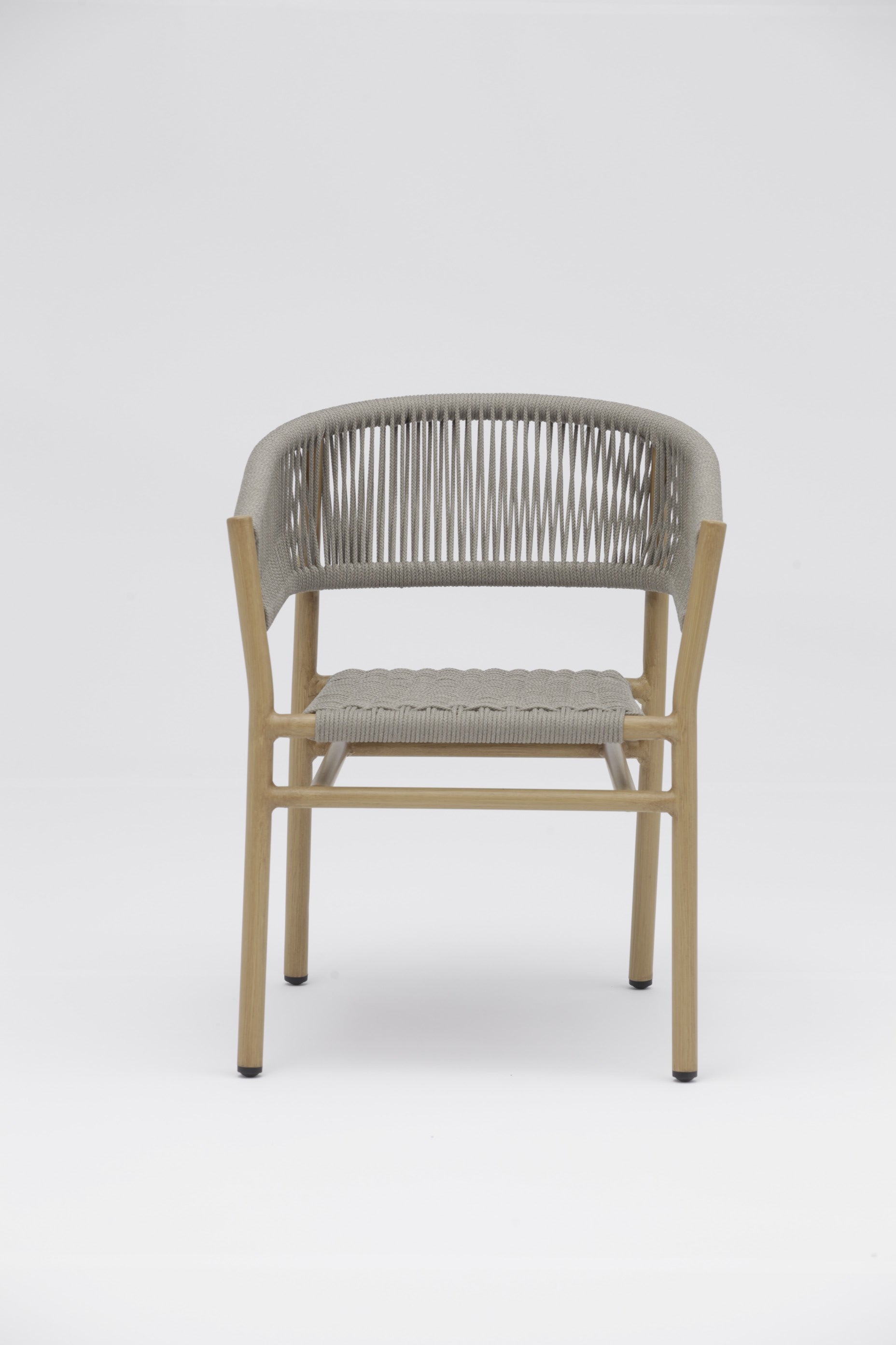 KONYA Aluminium Armchair in Grey