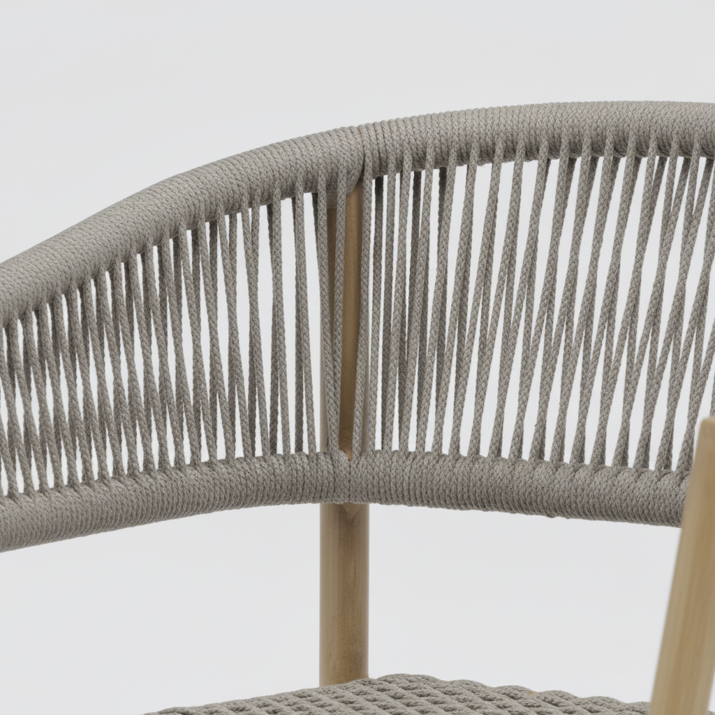 KONYA Aluminium Armchair in Grey