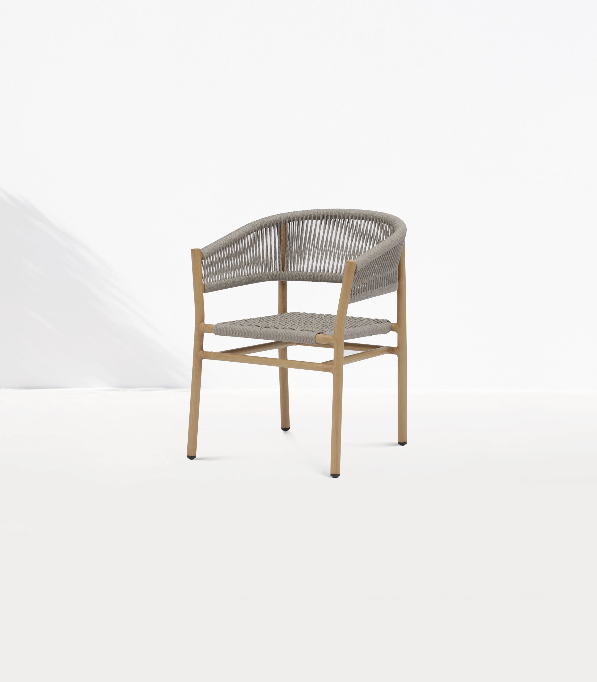 KONYA Aluminium Armchair in Grey