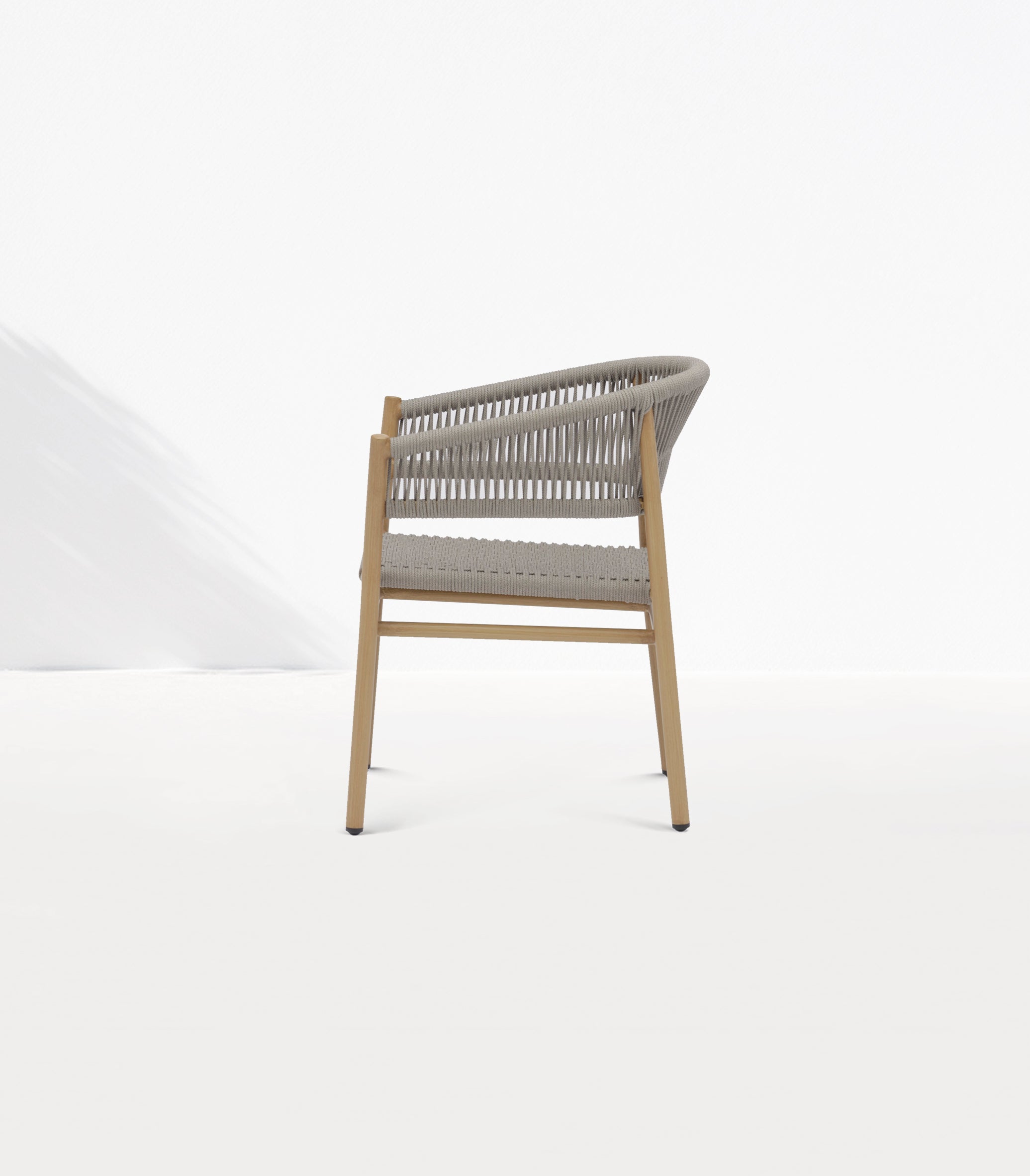 KONYA Aluminium Armchair in Grey