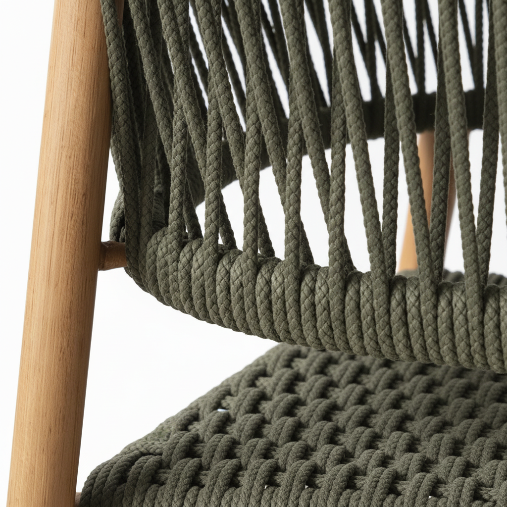 KONYA Aluminium Armchair in Green