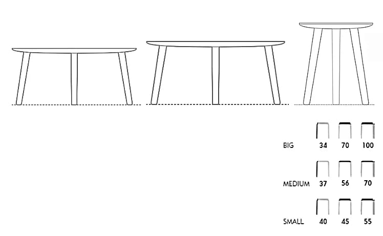 LOVE Coffee Table Set
