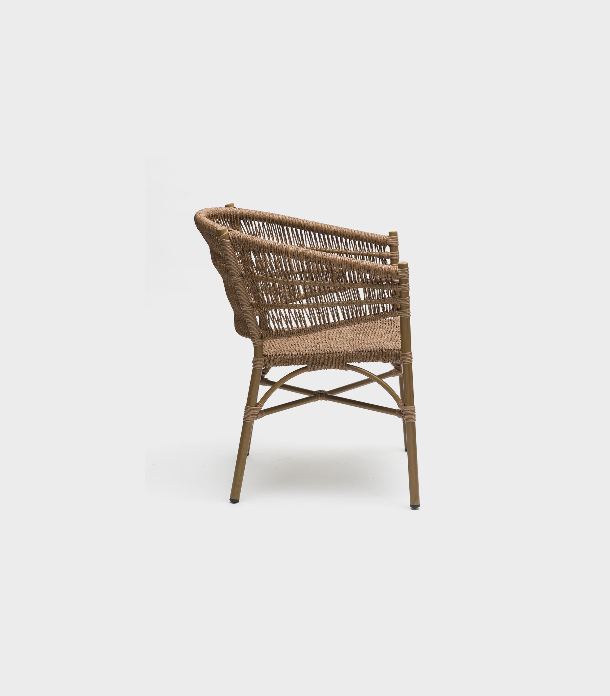 MACAU Armchair in Brown