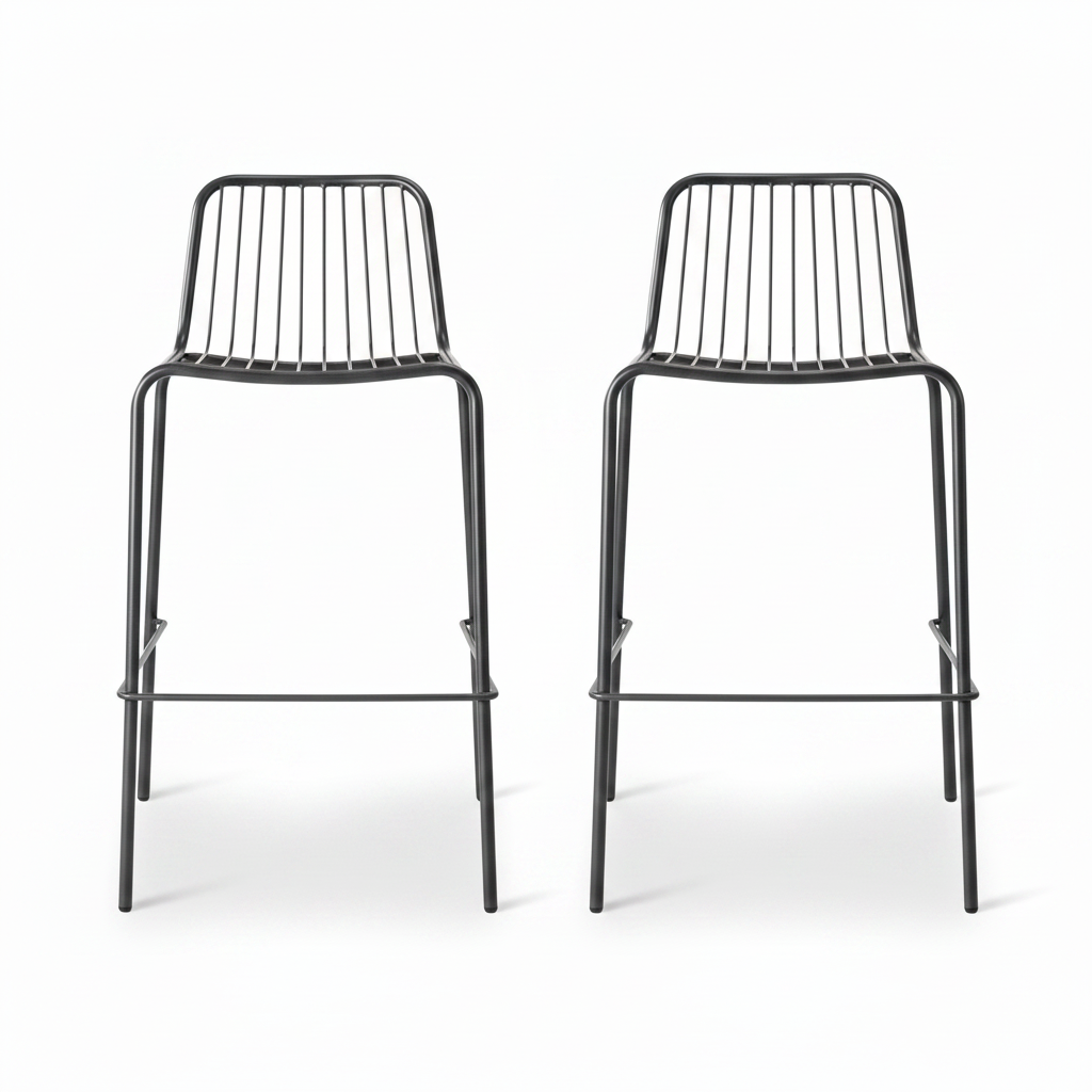 PALMA Stool in Anthracite