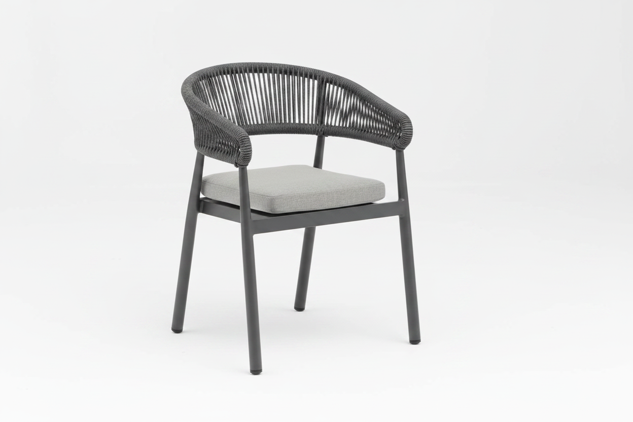 POSITANO Armchair in Grey