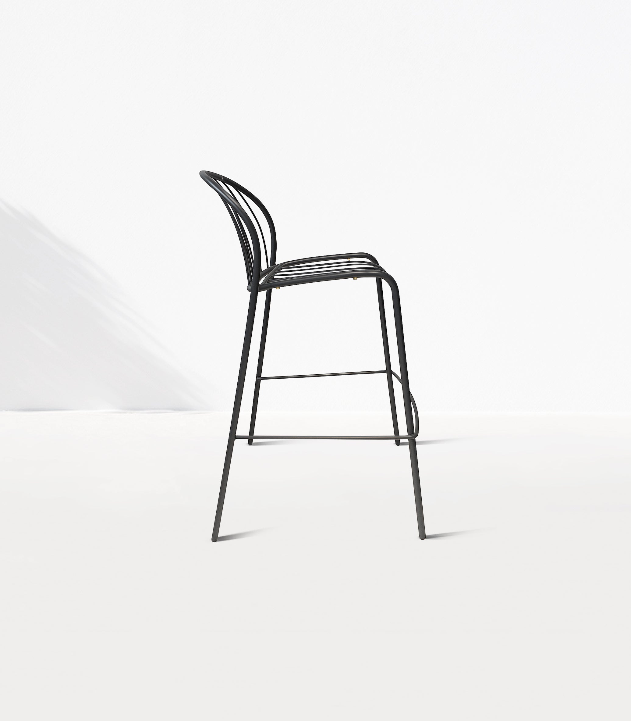 SLICK Stool in Anthracite