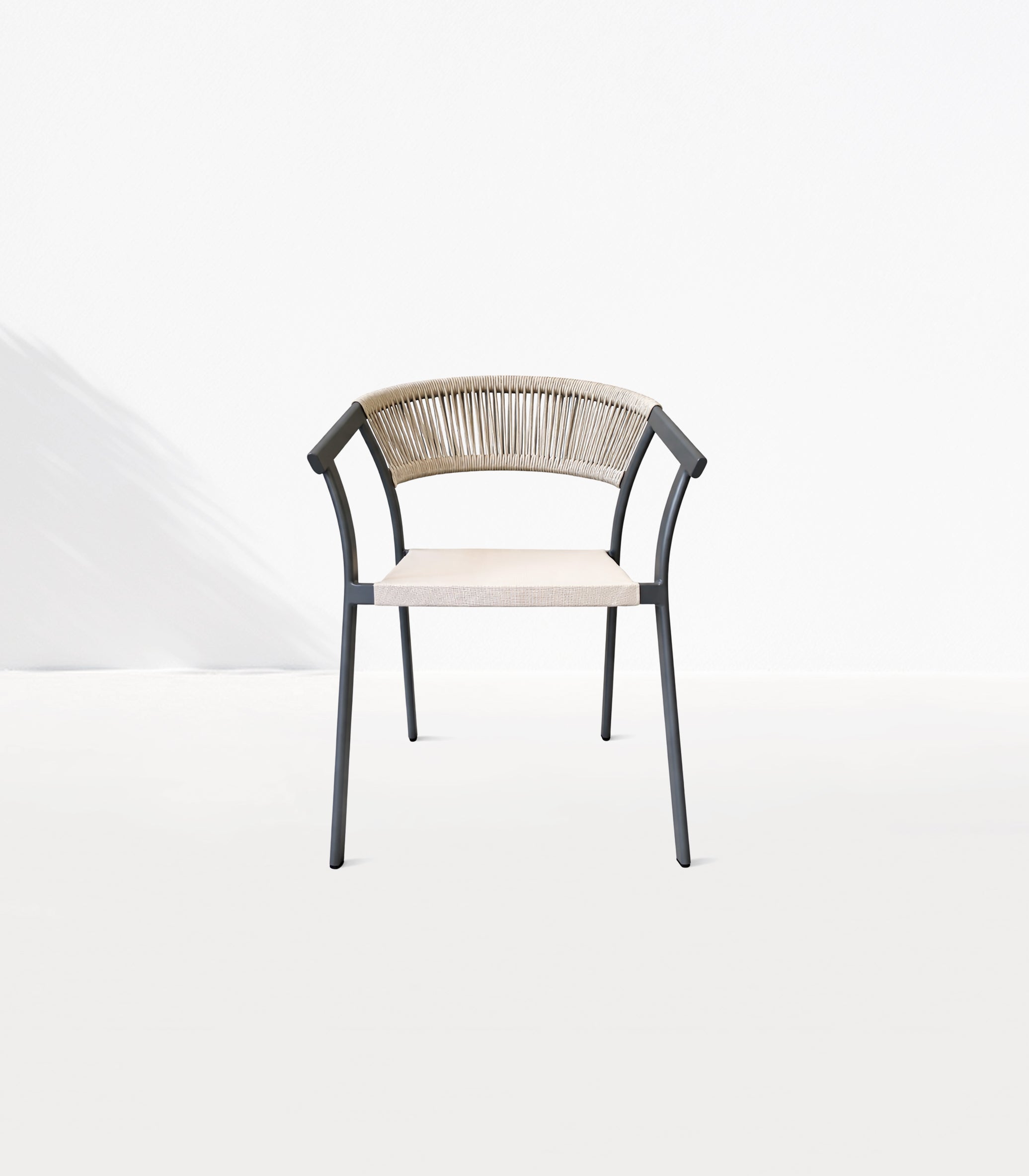 TALENTI Armchair in Anthracite and Beige