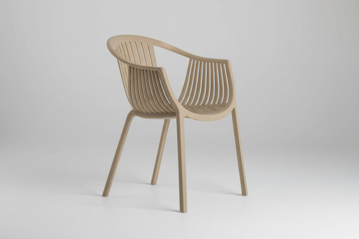TATAMI Light Coffee Armchair
