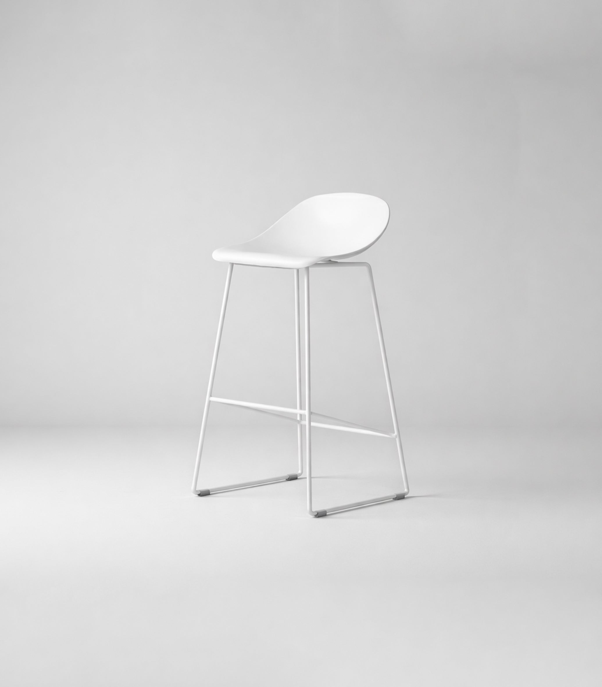 VINCY Stool in White