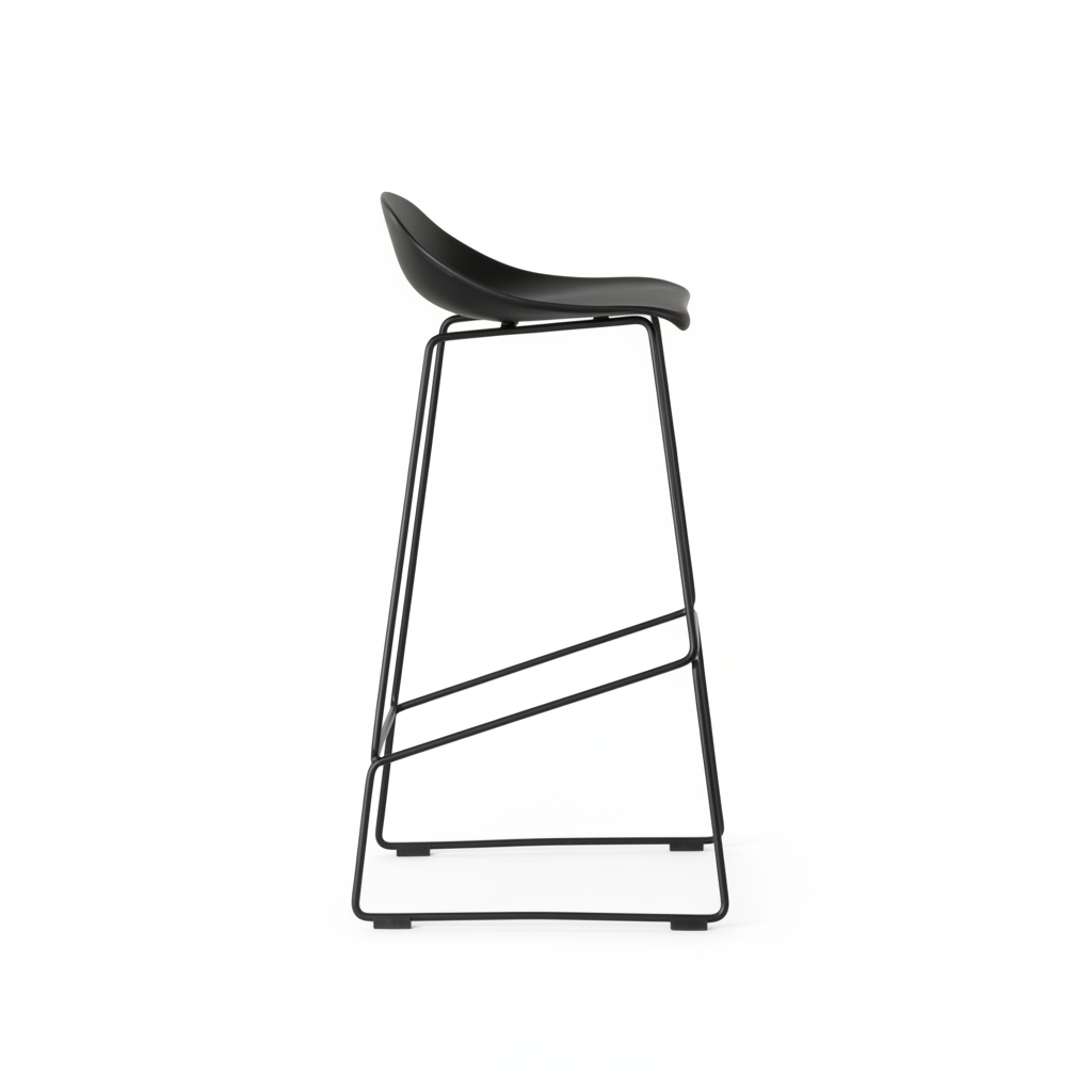 VINCY Stool in Black