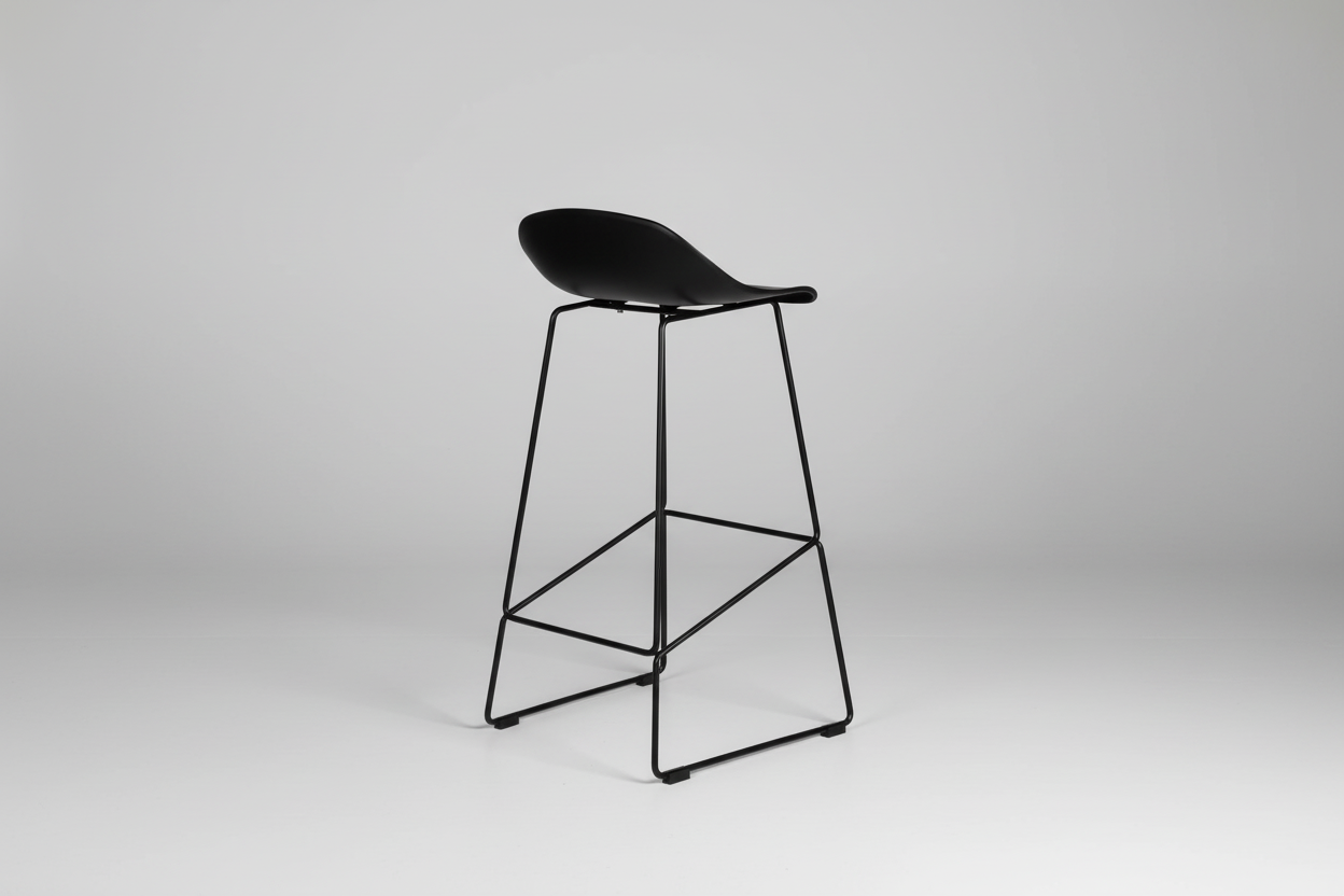 VINCY Stool in Black
